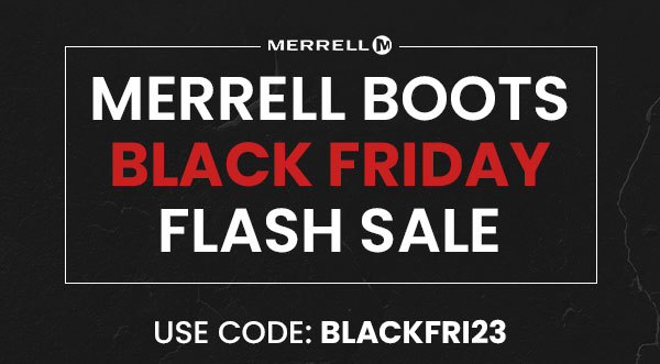 Merrell boots hotsell black friday sale